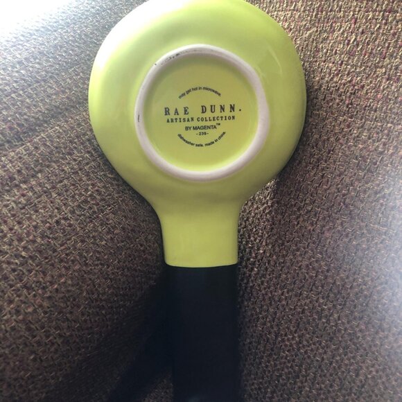 NEW Rae Dunn Halloween Spoon Rest "TOXIC" w/ Green Slime - Picture 2 of 3